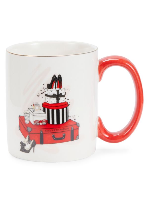 Saks Fifth Avenue Travel Essentials Mug